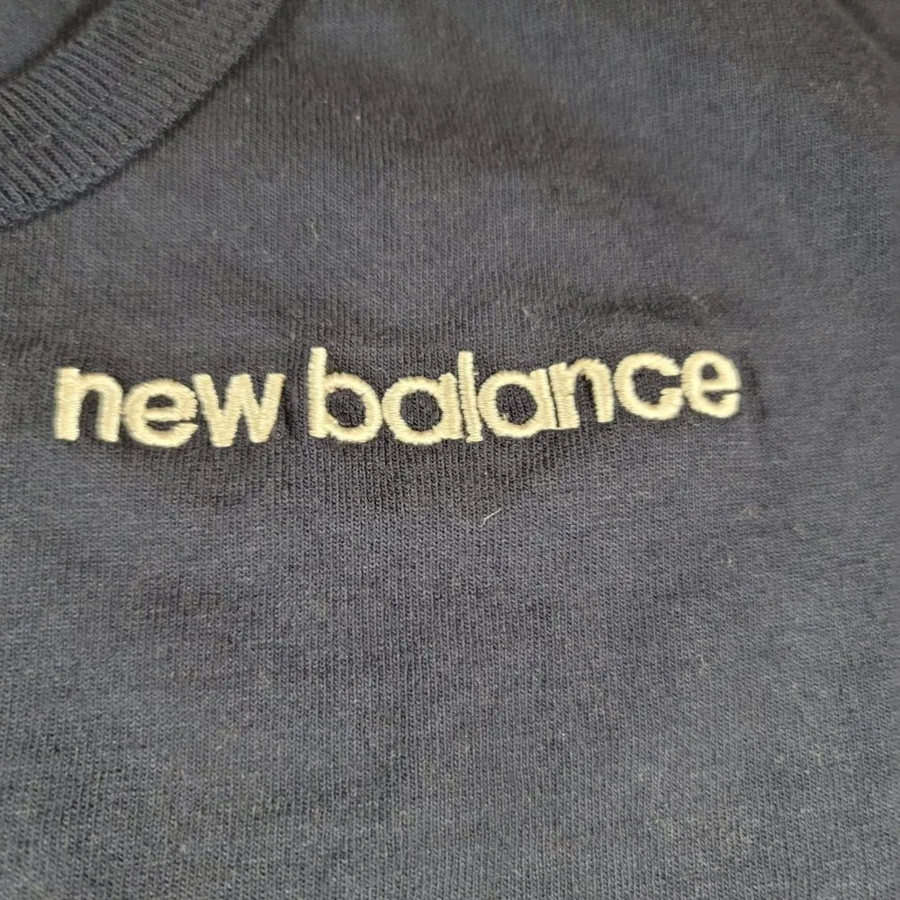 New Balance x WTAPS TC Jersey Long Sleeve T-shirt Men's Size Small MT01606 Blue - Picture 4 of 12